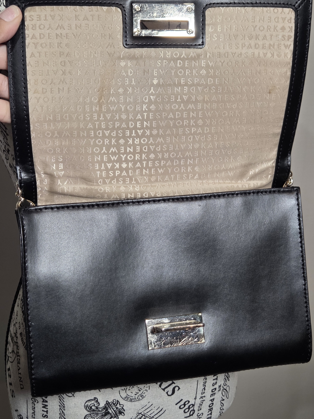 Kate Spade New York $248 Black Fiona Harwood Place Purse - Picture 5 of 16